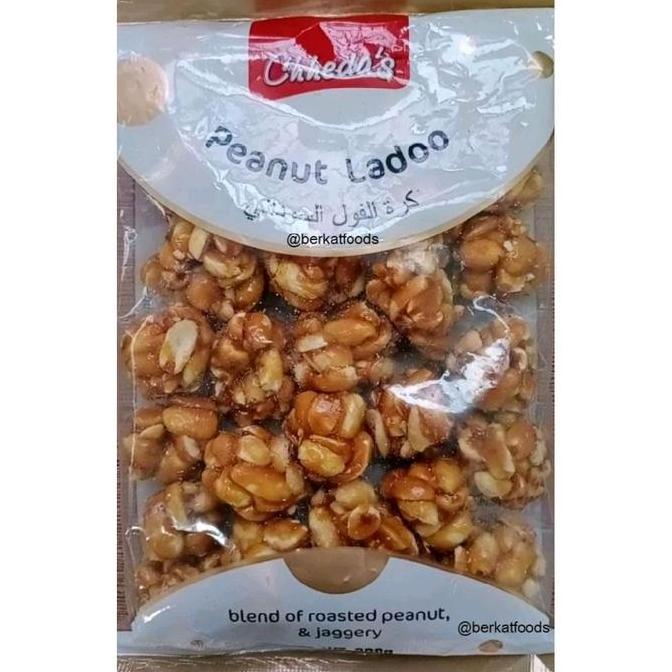------] Peanut Ladoo Chheda's / Cemilan Manisan Kacang India Laduu Nut Chhedas