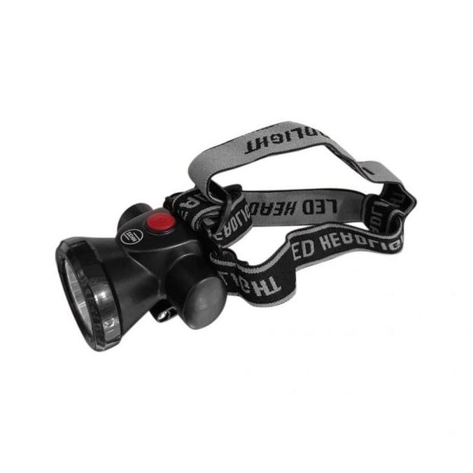 Lampu Darurat/Lampu Camping/Senter Zehn Headlamp Kn-L5331 Black