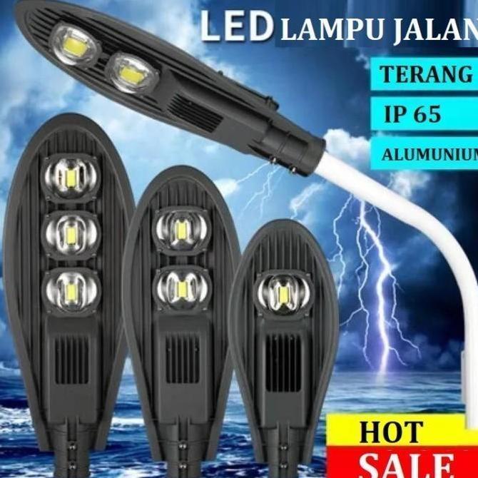 SALE LAMPU JALAN LED 100W PJU LED 100WATT OUTDOOR COBRA ORIGINAL DAN TERPERCAYA