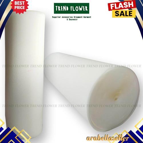 New Spons busa tebal 5mm spon jilbab sajadah busa skyfoam Bubble Wrap Packing kardus warna putih-teb