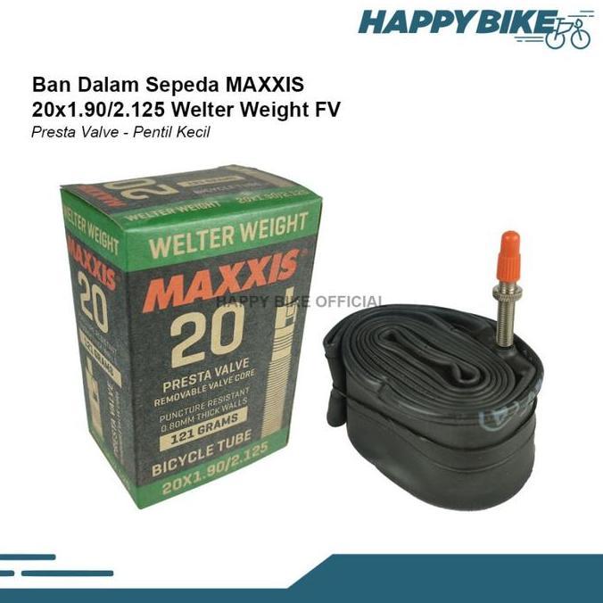 Promo MAXXIS Tube Ban Dalam Sepeda Lipat BMX 20 x 1.90/2.125 FV COD
