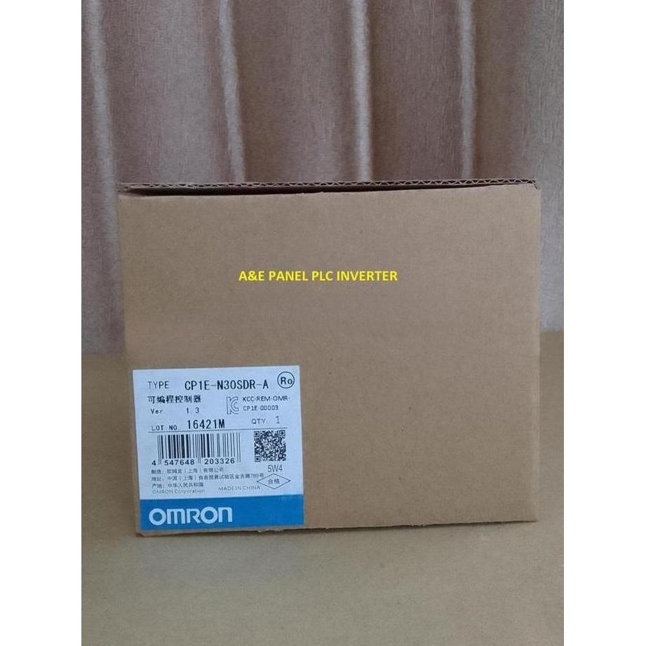 PLC OMRON CP1E-N30SDR-A CP1E N30SDR A CP1EN30SDRA ORIGINAL DAN TERPERCAYA