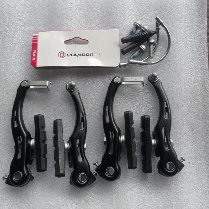 Promo rem v brake set vbrake caliper POLYGON MONARCH sepeda mtb lipat bmx COD