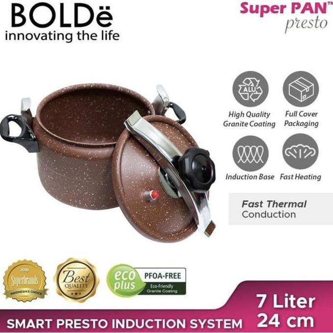 PANCI PRESTO ORINAL BOLDE BISA KOMPOR INDUKSI