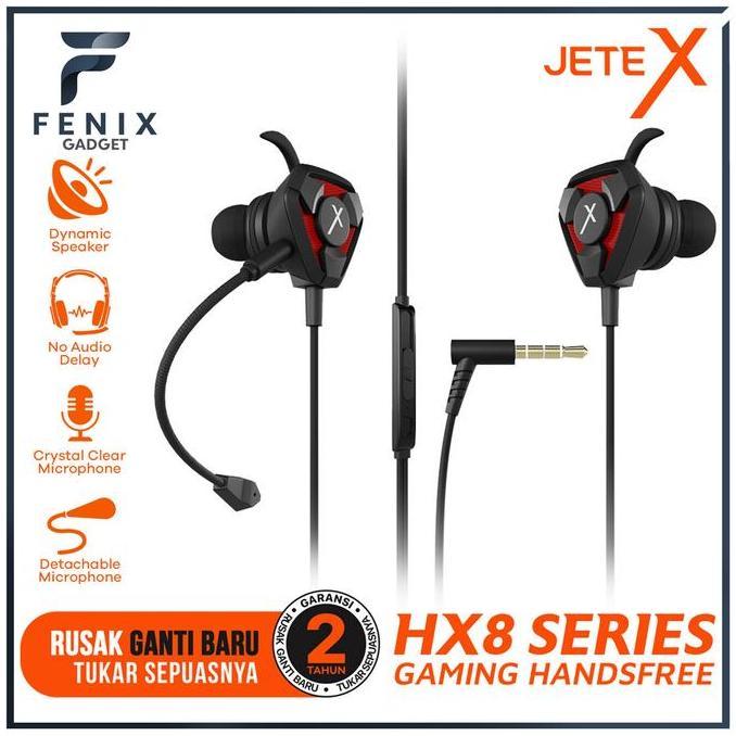 Earphone I Earbuds I Headset Gaming with Mic JETE X HX8