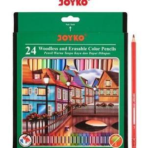 Pensil Warna Joyko Bisa Dihapus / Pensil Warna Hapus Joyko 24 Warna