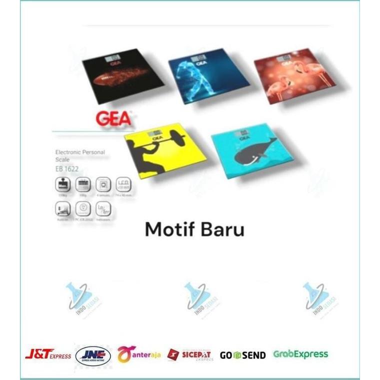 Gea Eb 1622 Timbangan Badan Digital Merk Gea Motif/ Eb1622