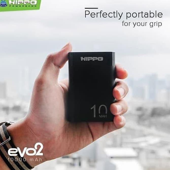 Hippo PowerBank EVO 2 10000 mAh Smart Detect Charging Simple Pack