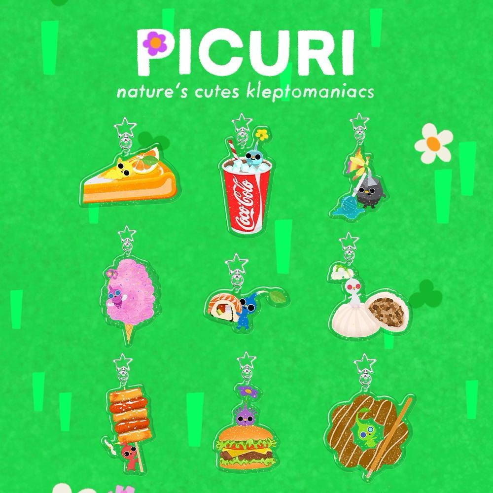 Picuri Epoxy Keychain