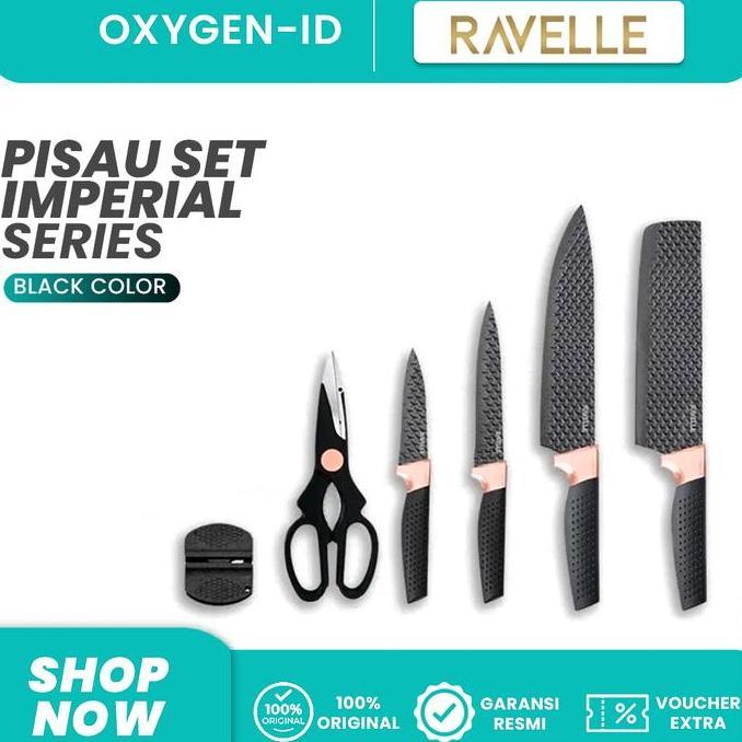 PISAU SET RAVELLE/RAVELLE KNIFE + Talenan