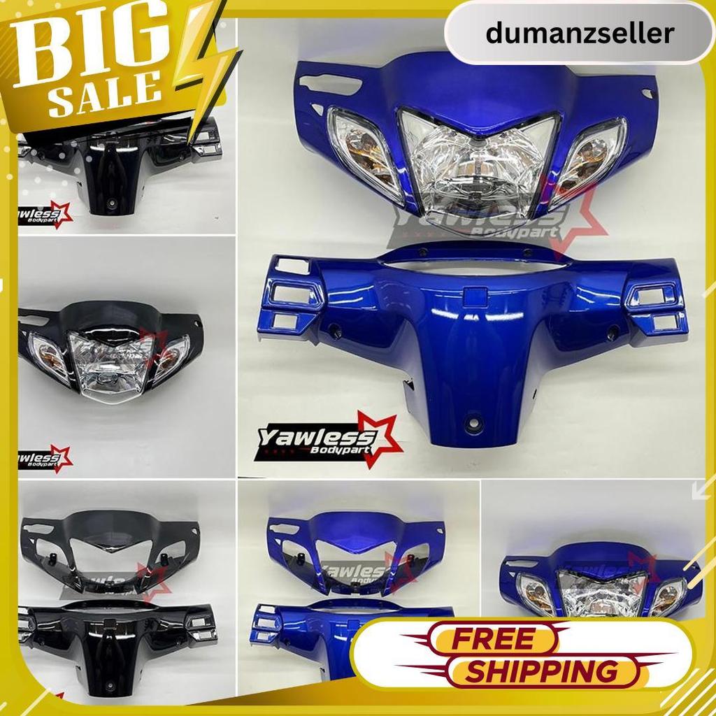 Batok Karisma 125 / Batok Kepala Karisma 125 D / Karisma 125 D Biru Hitam Gratis Ongkir