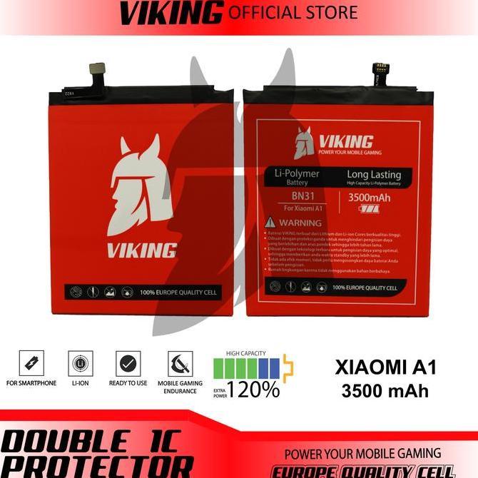 Viking Baterai Redmi S2 BN31 Double Power