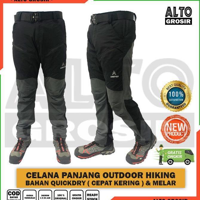 DR222 - CELANA GUNUNG PRIA PANJANG OUTDOOR QUICKDRY CEPAT KERING AIMPRO