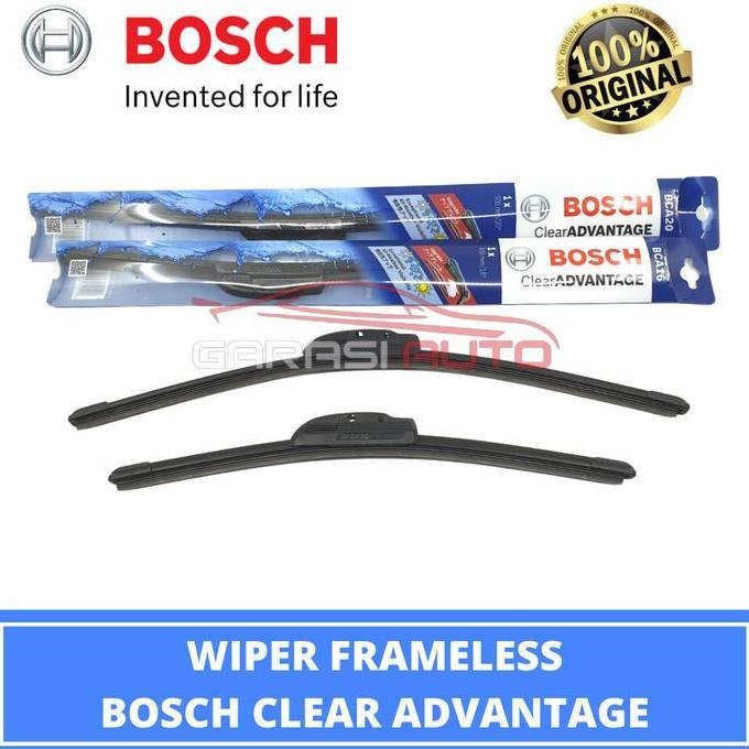 Wiper Etios Valco Original Bosch Clear Advantage Karet Frameless 26"