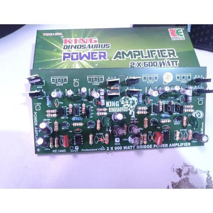 Kit Driver Power Amplifier BTL Bridge 2X600 Watt Mono