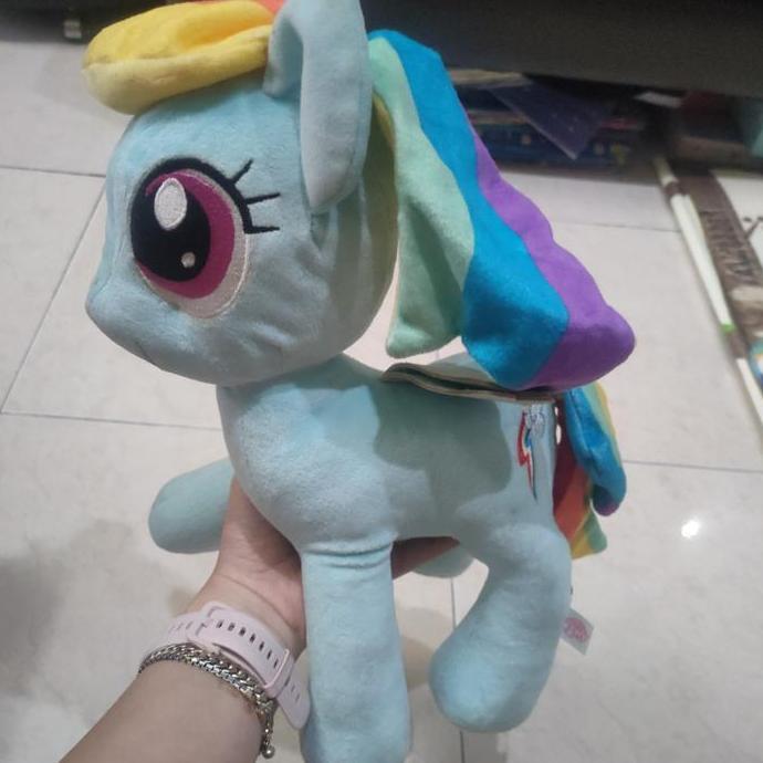Boneka My Little Pony Rainbow Dash Plush Doll Original Hasbro