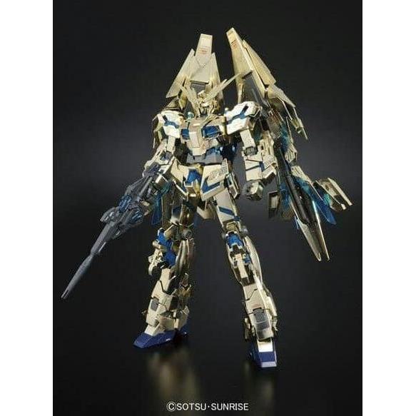 Bandai MG 1/100 Gundam Unicorn Phenex gold plated