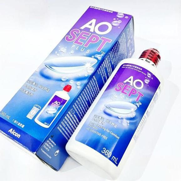 Aosept Plus 360 Ml Cairan Pembersih Softlens By Alcon Soflen