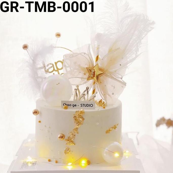 Promo Tmb-0001 Hiasan Kue Lampu Led Kawat Hias Natal Tumblr 50Cm 1 2 Meter Cod