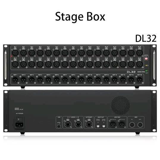 MIDAS DL 32 STAGEBOX 32 MIDAS DL32 STAGE BOX ORIGINAL ORIGINAL DAN TERPERCAYA