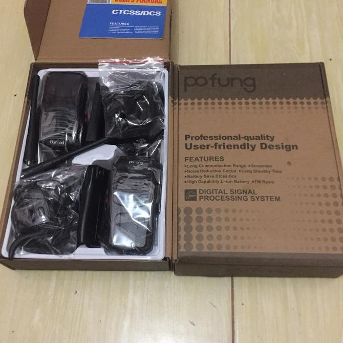 Sepasang HT pofung 888S handy talkie 888S BF-888S pofung 888s Original