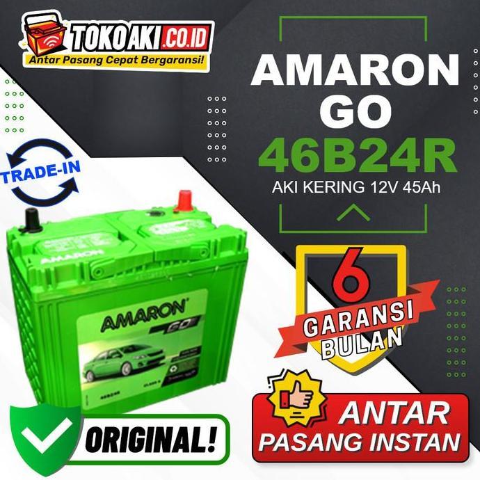 TERLARIS - Amaron GO MF 46B24R - 45Ah