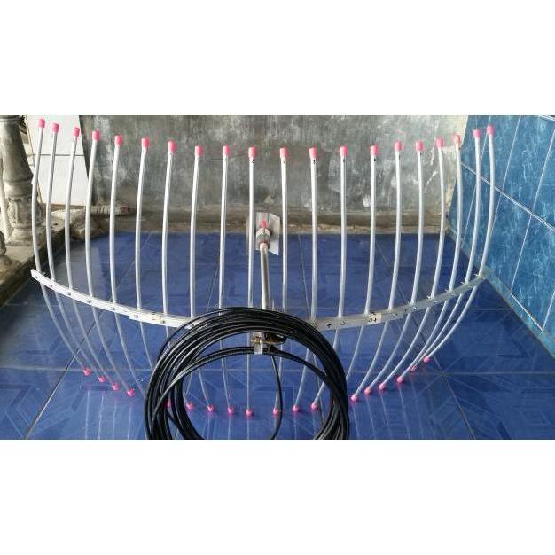 Antena Yagi Grid Penguat Sinyal 3G 4G Modem Wifi Mifi Hp Huawei Zte Original