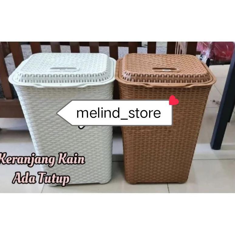 M1 RAK Laundry Jumbo Keranjang Laundry 3 Tingkat Susun Tempat Kain Kotor Keranjang Laundry