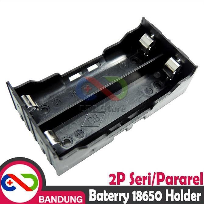 [Cnc] Tempat Baterai 18650 Holder Batteray 18650 Case Baterry 18650 2 Baru