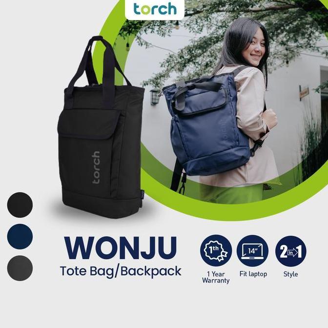 Torch Tas Ransel Punggung Laptop - Backpack Wonju