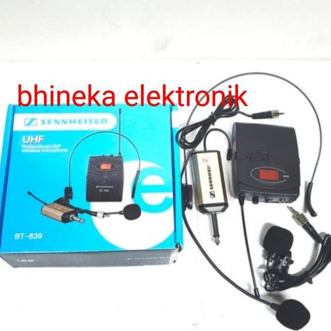 mic wireless sennheiser BT839 / BT 839 /BT-839 mic clip on headset Original