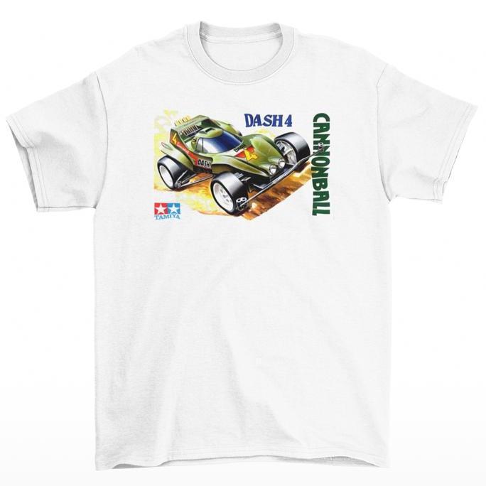Tomoinc T-Shirt Kaos Tamiya - Cannon Ball