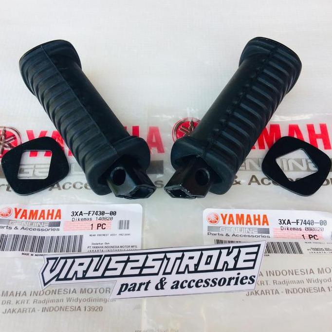 NEW Karet Footstep Belakang Set F1ZR FIZR F1Z FIZ RX King Vega Crypton Ori