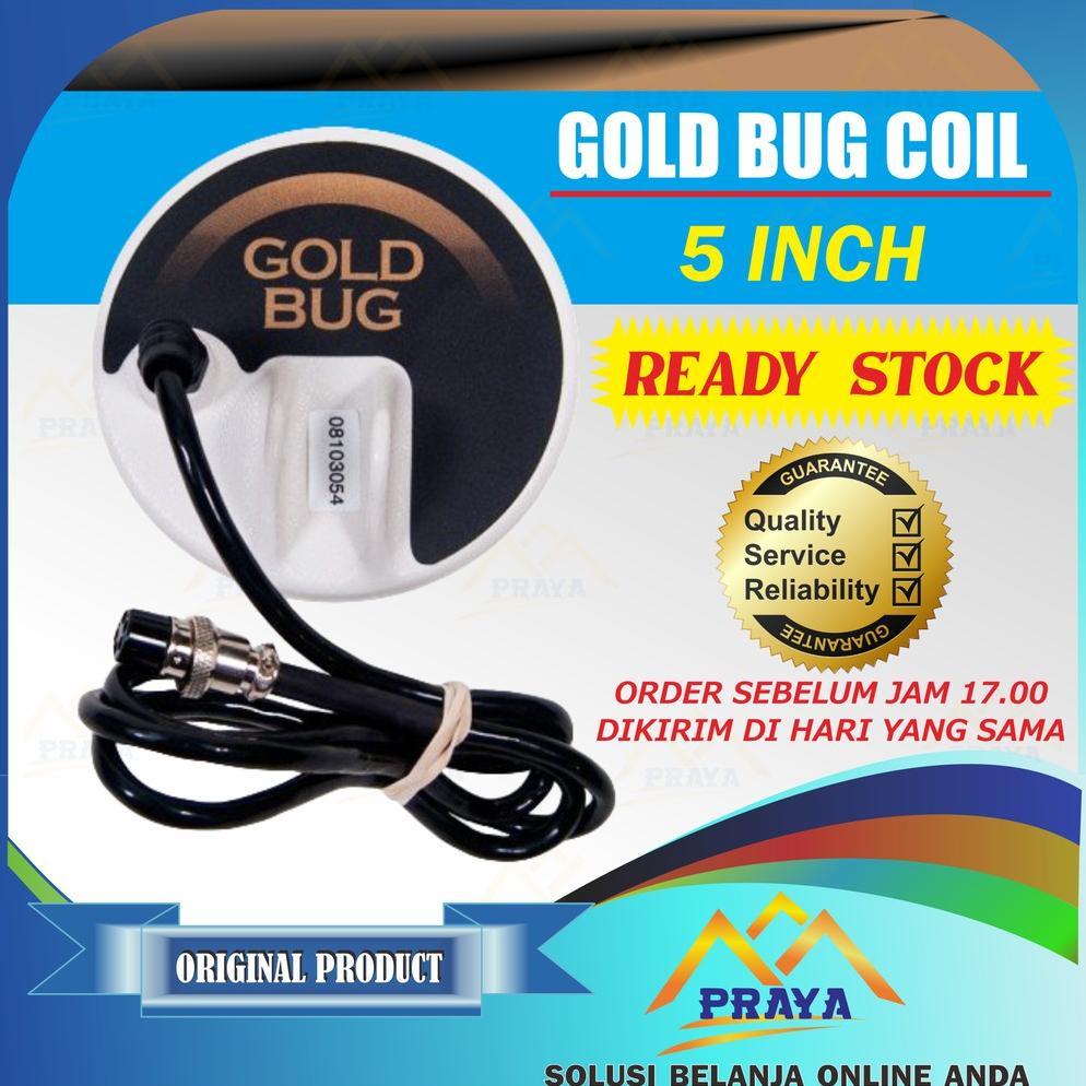 gold bug koil coil 5" 5 inch metal detector bukan fs2 gold finder Proyektor