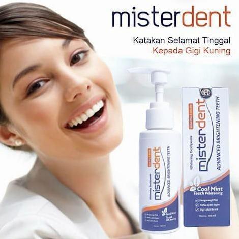 Misterdent Original Brightening Untuk Pemutih Gigi/Misterdent Pemutih Original