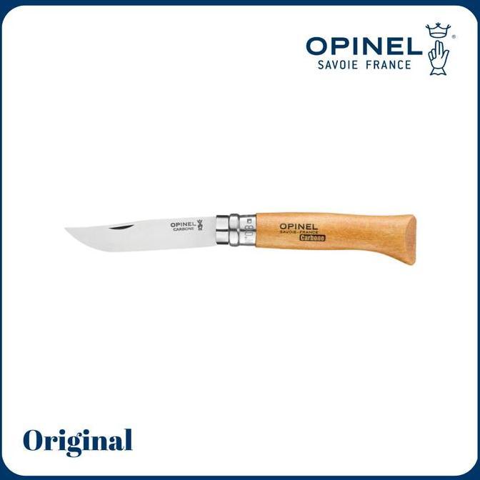 Opinel N08 Carbon Steel Folding Knife