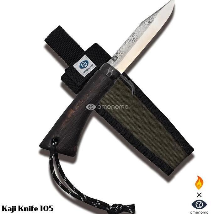 Japanese Outdoor Knife Amenoma Ikeuchi Kaji Finishing Knife Vg10 105Mm