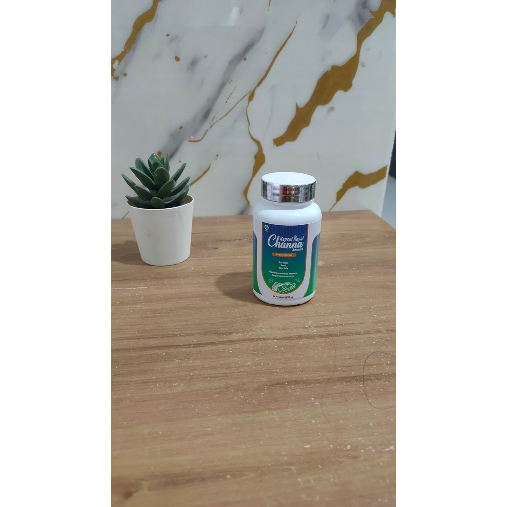 Royal Channa Obat Herbal Kapsul Pengering Luka Pasca Operasi Luka Diabetes