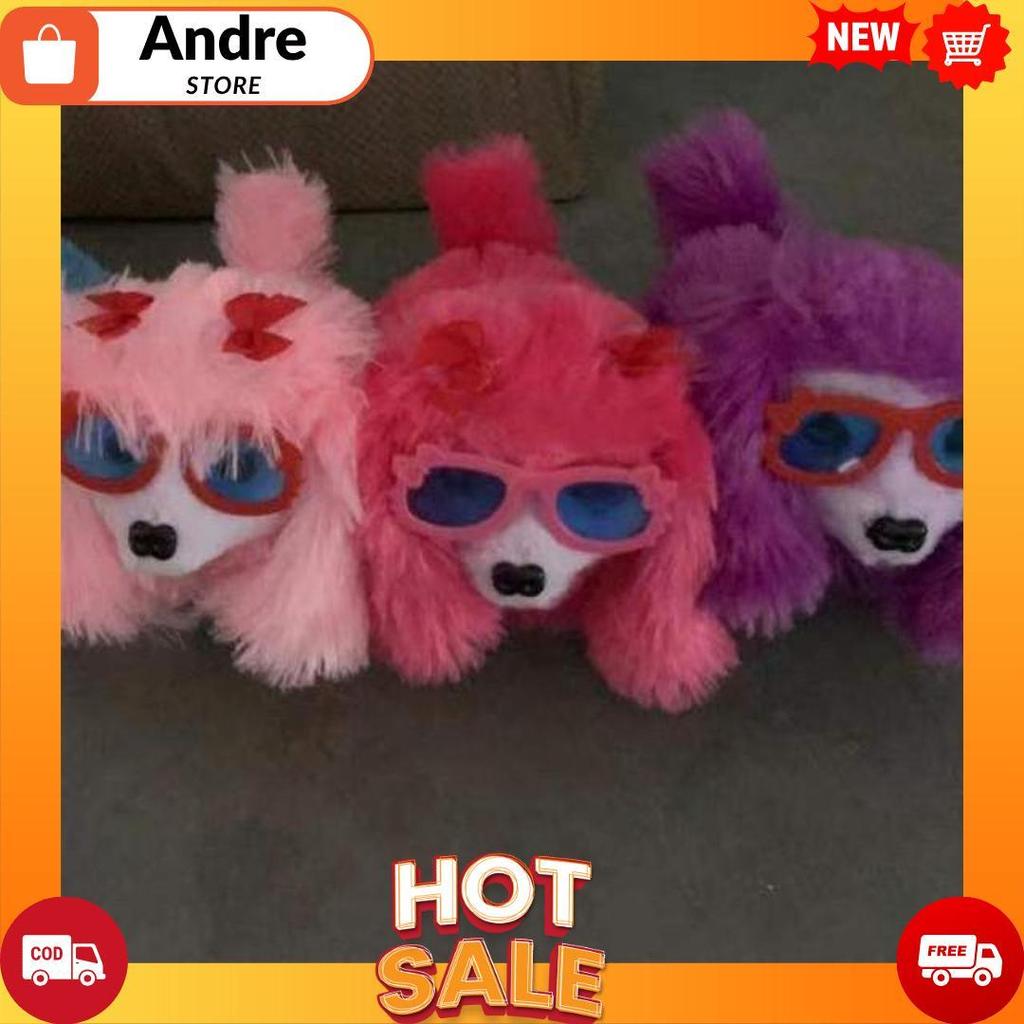 PROMO MAINAN ANAK BONEKA HEWAN ANJING BUNYI DAN GERAK BISA JALAN - JALAN