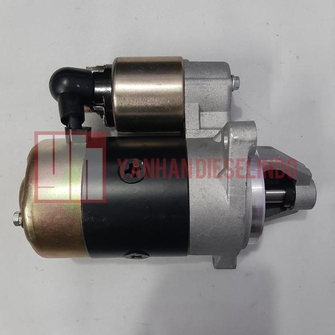 DINAMO STARTER HW16-1 GENSET CHINA 10KVA 198 1100 1100F 168F 192F 195F 178F 8T 12V ORIGINAL DAN TERP