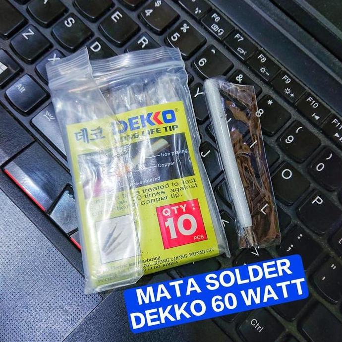 $$$$] Mata Solder Crystal Dekko 60 Watt 60Watt 60W Dekko Ori