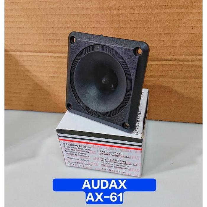 /////] Tweeter Walet Audax AX61 AX 61 AX-61 Speaker Audax Original (Nginap)