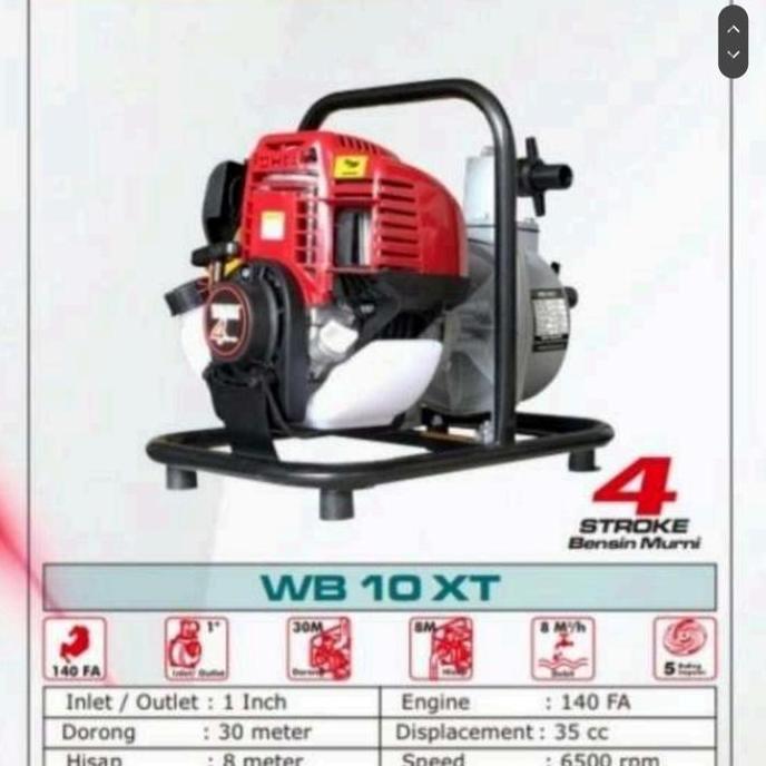 $$$$] Mesin pompa air Yamamax Pro WB10XT 1" 1 inchi