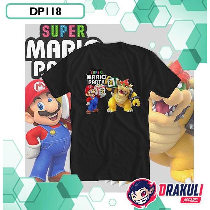 SALE T Shirt DP118 Super Mario Party