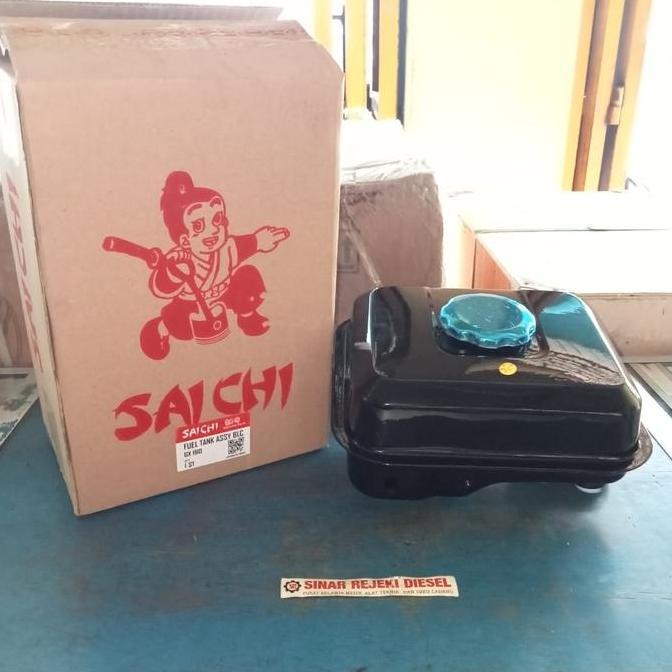 yang dicari] Fuel Tank Assy tangki Bensin mesin GX160 GX200 Saichi Hitam