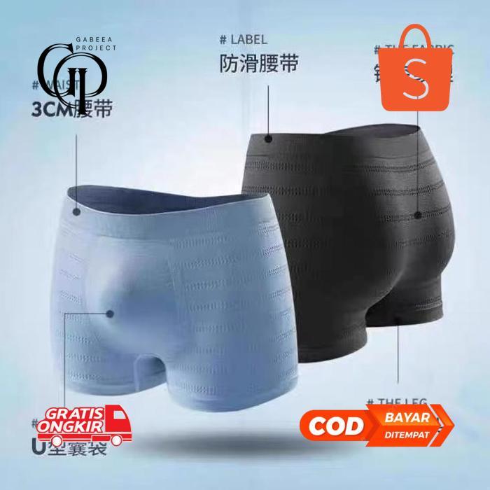ukd- sd-5 5PCS Celana Dalam Boxer Pria Sempak Underware Pria Polos Import Undies Pakaian Dalam Pria 