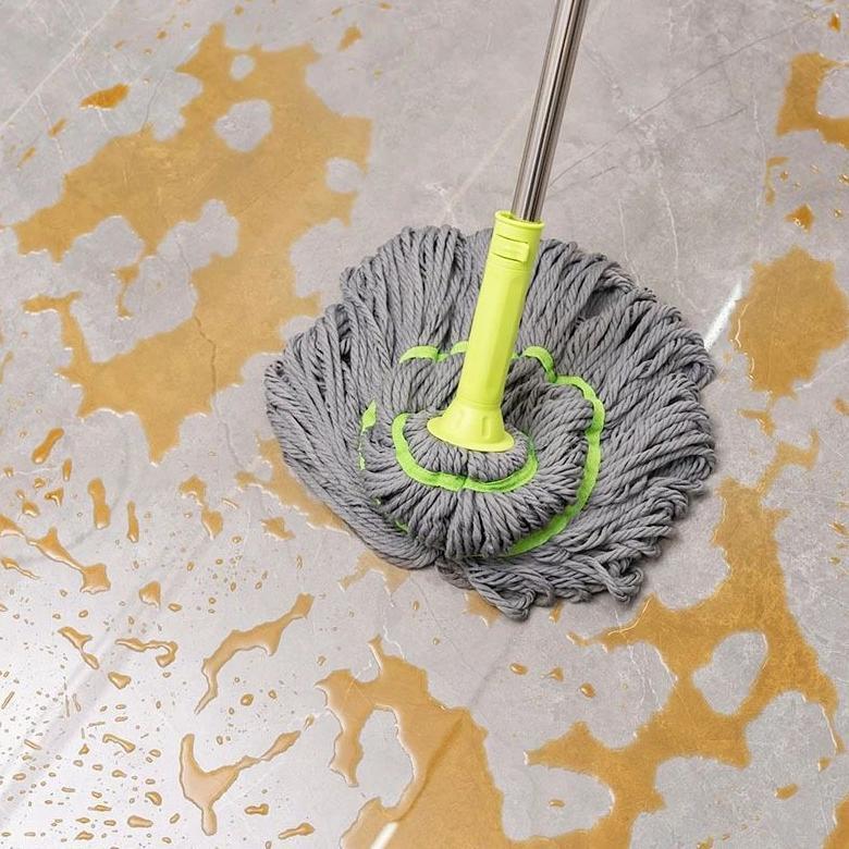 Ultra Twist Mop Cleaning Tools Mop Microfiber Tongkat Alat Pel Lantai Pel Lantai