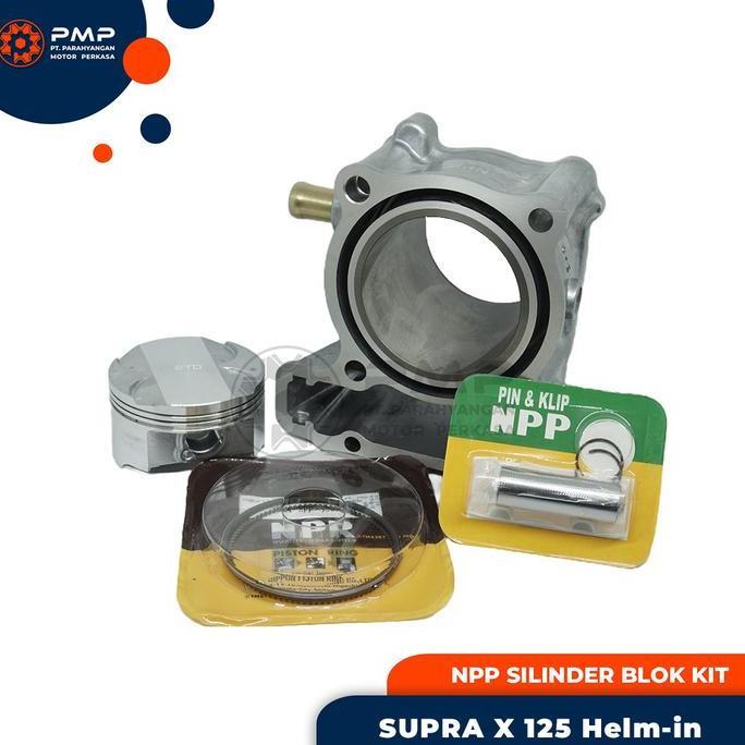 Silinder Blok Kit Supra X 125 Helm In Npp
