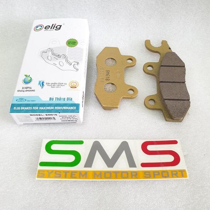 Kampas rem ninja 250 karbu ninja 250fi depan belakang -elig