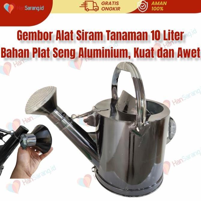 GEMBOR ALUMINIUM SENG ALAT PENYIRAM TANAMAN 10 LITER ORIGINAL DAN TERPERCAYA